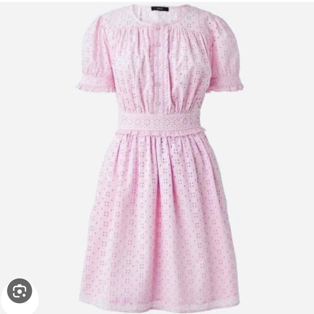 NWT J Crew eyelet dress size 4 pale pink